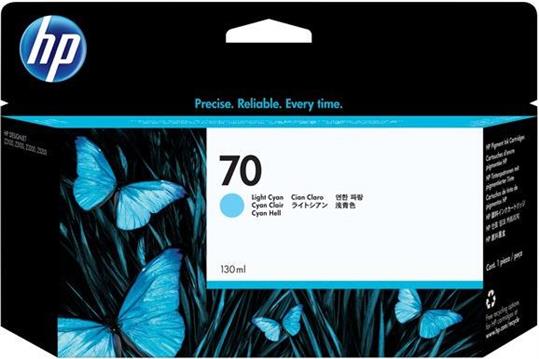 Tinta HP C9390A (no. 70), Light Cyan