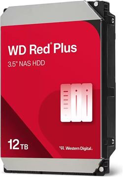 Western Digital Red Plus WD120EFGX internal hard drive 12 TB 7200 RPM 512 MB 3.5" Serial ATA III