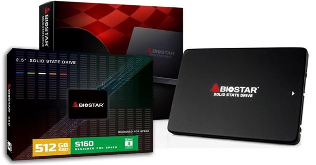 Biostar S160 512GB SATA SSD