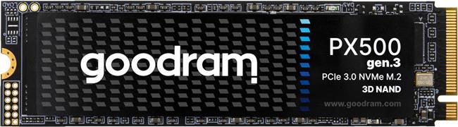Goodram PX500 GEN.3 SSDPR-PX500-01T-80-G3 internal solid state drive 1 TB M.2 PCI Express 3.0 NVMe 3D NAND