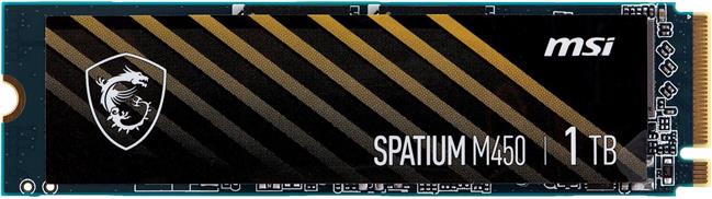 MSI SPATIUM M450 PCIe 4.0 NVMe M.2 1000GB PCI Express 4.0 3D NAND