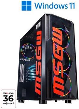 MSGW stolno računalo Gamer i366