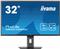 IIYAMA 32" XB3270QSU-B1 QHD (2560x1440) IPS, pivot, 100Hz, 16:9, 3ms, 250cd/m2, 1200:1, 1xHDMI/DP, 3xUSB, zvučnici, crni