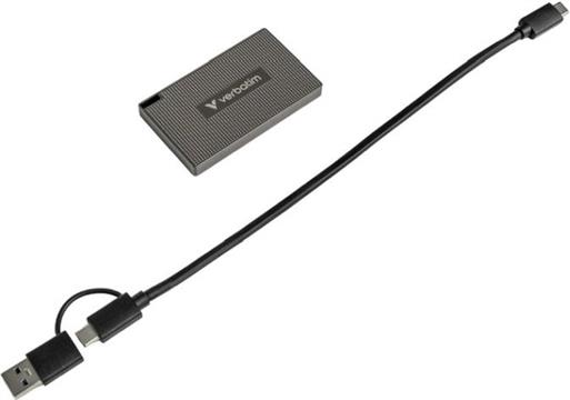 Verbatim Metal Mini 512GB SSD vanjski disk USB-C 3.2 Gen2, R/W: 2000/1750 MB/s