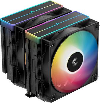 Air Cooler DeepCool AG620 BK ARGB V2, 2x 120 mm, Black