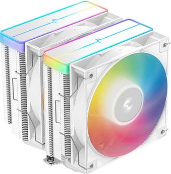 Air Cooler DeepCool AG620 WH ARGB V2, 2x 120 mm, White