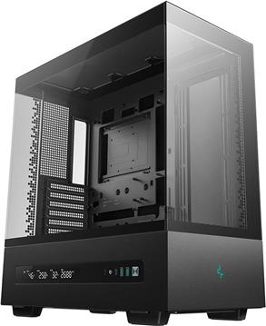 Case DeepCool CH690 DIGITAL, ATX, Midi-Tower, LCD, Tempered glass, Black