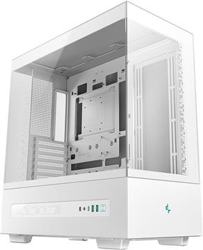 Case DeepCool CH690 DIGITAL, ATX, Midi-Tower, LCD, Tempered glass, White