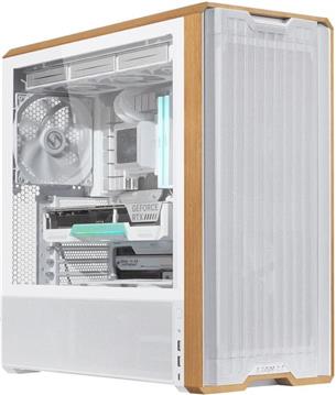 Case Lian Li LANCOOL 217, ATX, Midi-Tower, tempered glass, White