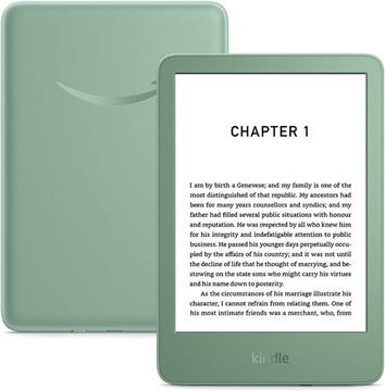 eReader Amazon Kindle 2024 Special Offers, 6", 16GB, WiFi, 300dpi, Green
