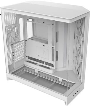 Kućište H9 Flow (White, Matt), Tempered Glass x 2, CM-H92FW-01