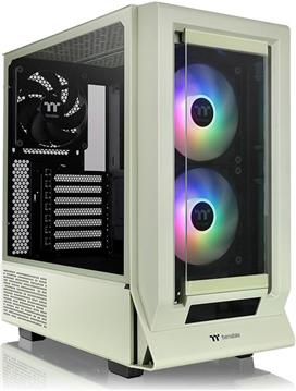 Kućište Thermaltake Ceres 350 MX, Light Green, Tempered Glass x 2