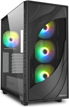 Kućište Rebel C80M RGB, Black