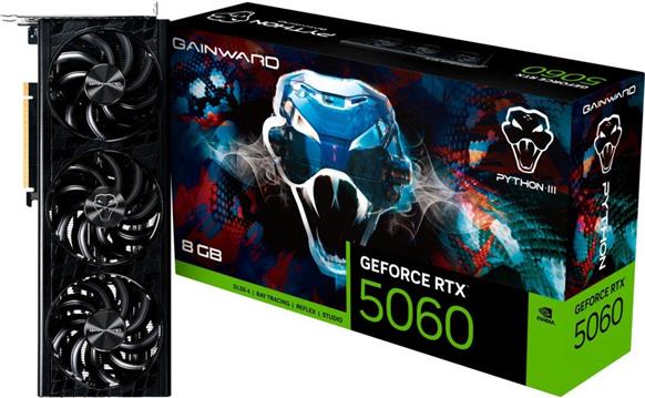Grafička kartica Gainward GeForce RTX 5060 Python III 8 GB OC