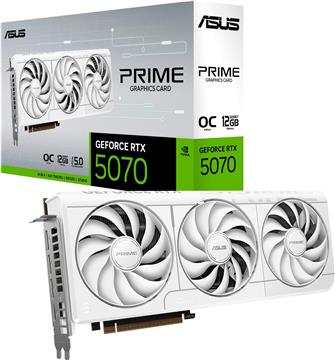 Grafička kartica Asus Prime GeForce RTX 5070 PRIME OC White 12 GB