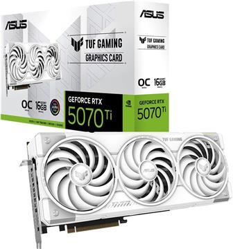 Grafička kartica Asus TUF Gaming GeForce RTX 5070 Ti TUF GAMING OC White 16 GB
