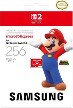 Nintendo Switch 2 microSD Express Card 256 GB (im Mario-Design)