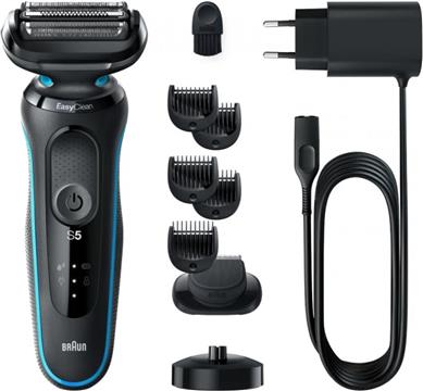 Električni brijaći aparat Braun Series 5 – 51-M4500cs, crno-plavi
