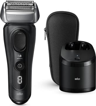 Električni brijaći aparat Braun Series 8 – 8560cc, crno-srebrni