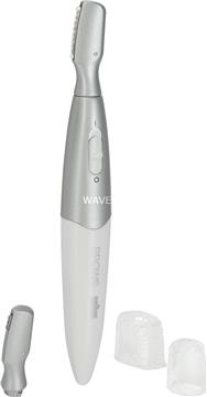 Mini precizni trimer za obrve Braun FG1106, bijeli, 3-u-1 bikini trimer