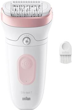 Epilator Braun Silk-épil 7-000, bijelo/roza