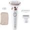 Epilator Braun Silk-épil 9-030 SensoSmart, bijelo/roza-zlatni