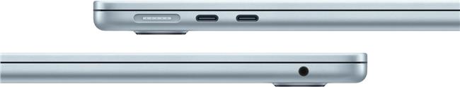 MacBook Air 34,5 cm (13,6") 2025 (hellblau, 16 GB, 256 GB (256 GB SSD), M4, MacOS, Deutsch)