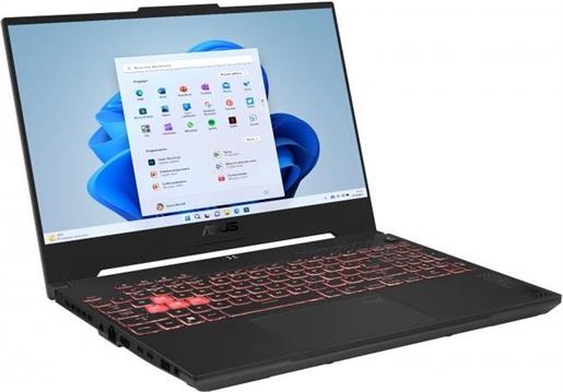 TUF Gaming A15 (FA507NV-LP103W) (grau, AMD Ryzen 5 7535HS, NVIDIA GeForce RTX 4060, 16 GB DDR5, 512 GB (512 GB SSD), Windows 11 Home 64-Bit)
