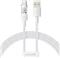 Baseus Gem USB A to USB C fast charging cable 1 m 100 W White