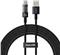 Baseus Gem USB A to USB C fast charging cable 2 m 100 W Black