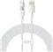 Baseus Gem USB A to USB C fast charging cable 2 m 100 W White