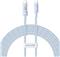 Baseus Gem USB C to USB C fast charging cable 2 m 100 W Blue