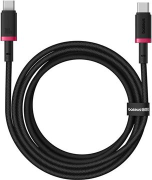 Baseus Dura Type C to Type C 100 W fast charging cable 2 m Black, Red