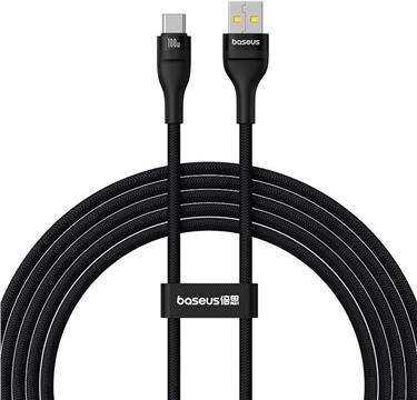 Baseus Flash 2 USB A to USB C fast charging cable 2 m 100 W Black
