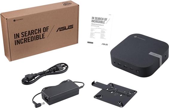 ASUS Chromebox 5 Intel® Core™ i5 i5-1240P 8 GB DDR4-SDRAM 128 GB SSD ChromeOS Mini PC Black