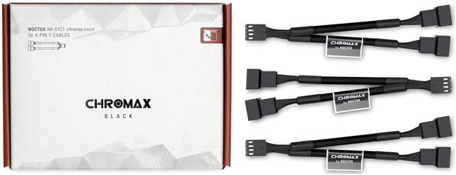 Noctua NA-SYC1 4-PIN PWM hardware cooling accessory Black