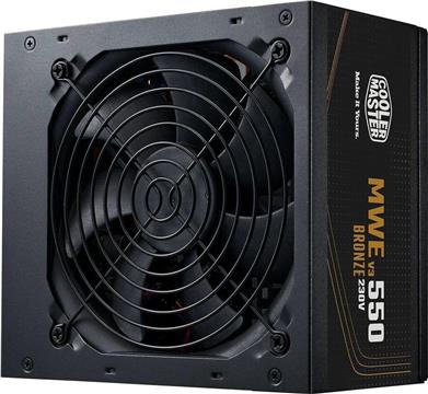 COOLER MASTER ZASILACZ MWE Bronze 550 V3 230V MPE-5501-ACABW-3BEU
