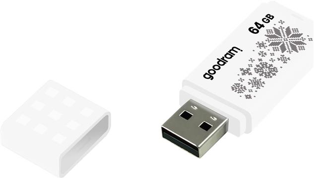 GOODRAM FLASHDRIVE 64GB UME2-WINTER WHITE USB 2.0
