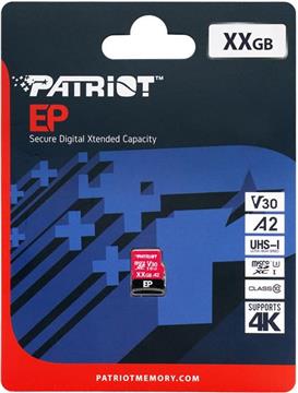 Patriot Memory EP A2 memory card 128 GB MicroSDXC V30 U3 Class 10 (PEF128GEP32MCX)