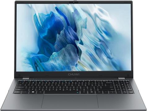 Prijenosno računalo Chuwi GemiBook-Plus-K2 Laptop N150/15.6’ FHD (1920x1080) AntiGlare/16GB/SSD 512GB/BT/LAN/Win 11 Gray