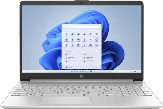 Prijenosno računalo HP 15s-eq2289nw AMD Ryzen™ 3 5300U Laptop 39.6 cm (15.6") Full HD 16 GB DDR4-SDRAM 256 GB SSD Wi-Fi 5 (802.11ac) Windows 11 Home Silver