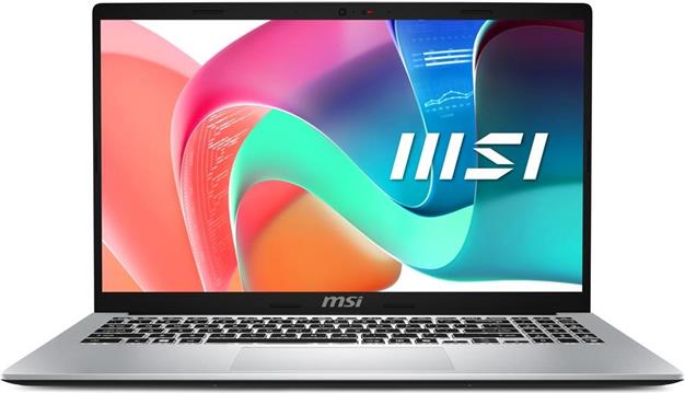 MSI Modern 15 F13MG-088PL Intel® Core™ i7 i7-1355U Laptop 39.6 cm (15.6") Full HD 16 GB DDR4-SDRAM 512 GB SSD Wi-Fi 6E (802.11ax) Windows 11 Pro Silver