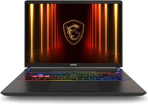 MSI Vector 16 HX AI A2XWHG-256PL Intel Core Ultra 7 255HX Laptop 40.6 cm (16") Quad HD+ 16 GB DDR5-SDRAM 1 TB SSD NVIDIA GeForce RTX 5070 Ti Wi-Fi 6E (802.11ax) Windows 11 Home Grey