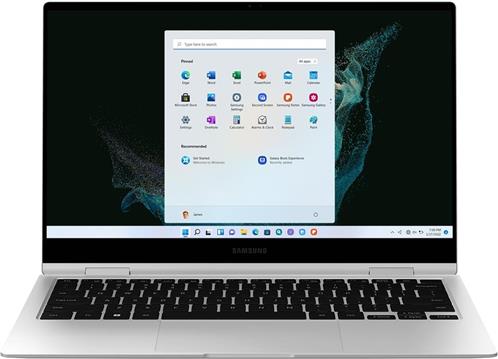 Samsung Book2 Pro 360 Intel® Core™ i7 i7-1165G7 Hybrid (2-in-1) 33.8 cm (13.3") Touchscreen Full HD 16 GB LPDDR5-SDRAM 512 GB SSD Wi-Fi 6E (802.11ax) Windows 11 Home Silver New Repack/Repacked