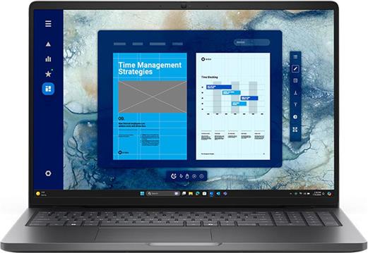 Prijenosno računalo Dell Pro 16 (PC16250), 16" FHD+ (1920x1200), Intel Core Ultra 5 235U (12 TOPS NPU, 12C, 4.9GHz), 32GB (1x32GB) DDR5, M.2 512GB SSD, Intel Integrated, WiFi, BT, HDMI, THB4 (DP/PD)