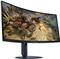 Monitor Alienware 34 Gaming AW3425DWM Curved, 3440x1440, WQHD, 180Hz, VA Antiglare, 21:9, 3000:1, 400 cd/m2, AMD FreeSync+ VESA, 4ms/2ms/1ms, 178/178, DP, 2xHDMI, 2xUSB-A, USB-B, Tilt, Pivot, Height A