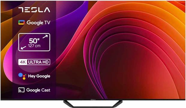 Tesla TV 50E655BUS, 50" GoogleTV, 4K UHD