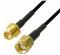 Transmedia CWK 2-10, WLAN Antenna Cable SMA reversed jack to reversed SMA plug, 10m