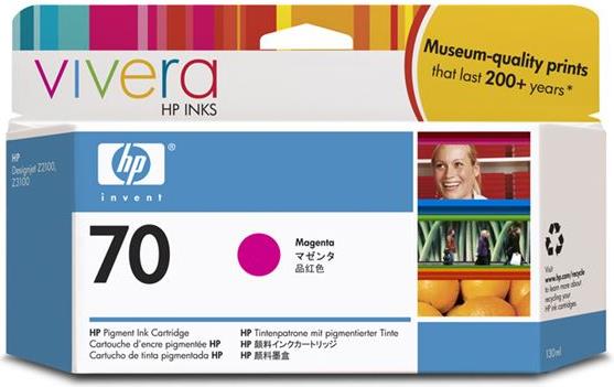 Tinta HP C9453A (no.70), Magenta