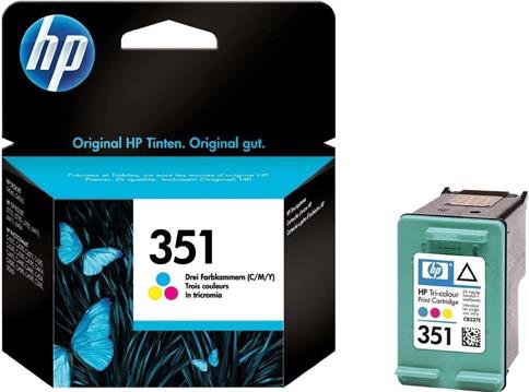 Tinta HP CB337EE (no. 351), Tri-colour